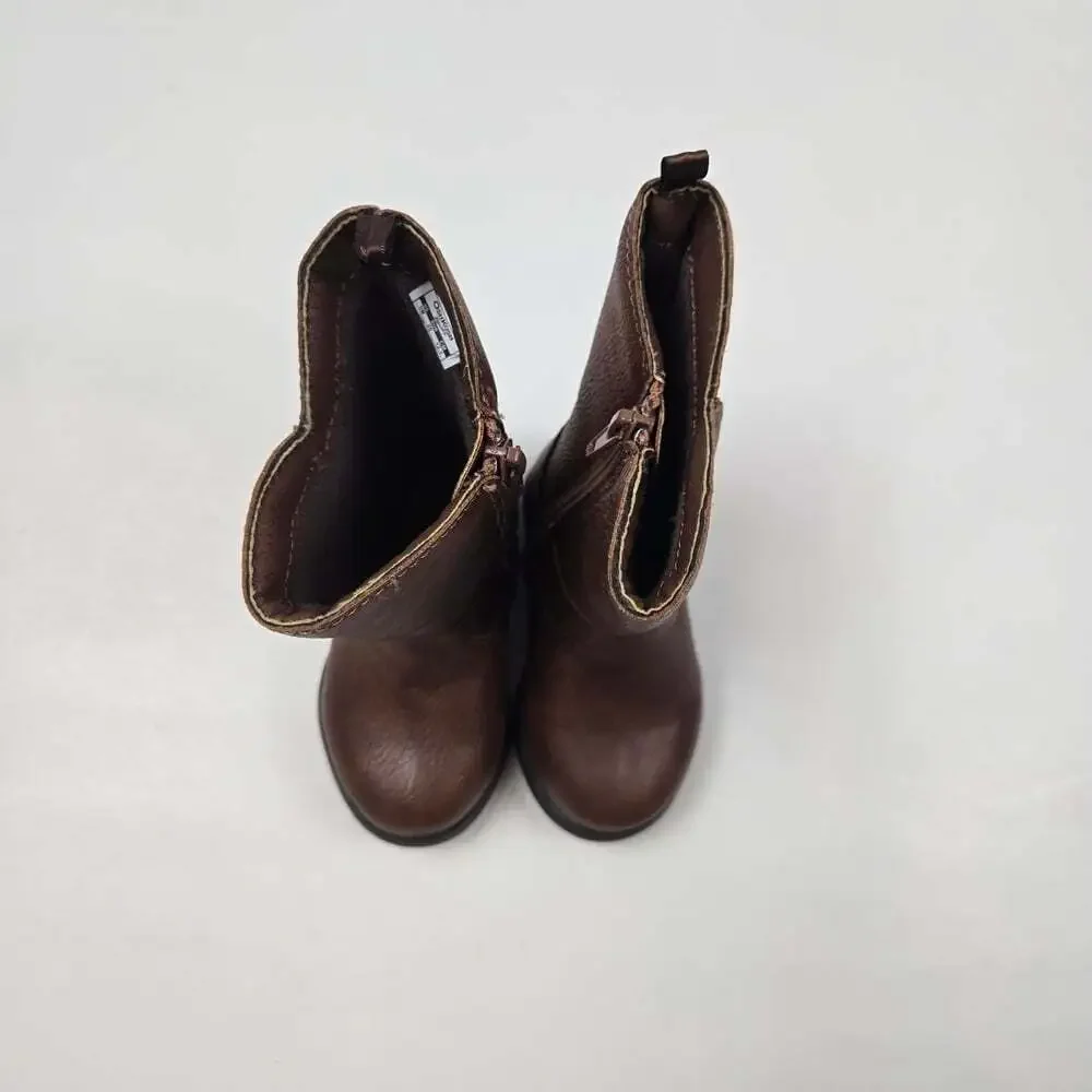 OshKosh B'gosh® Lumi Toddler Girls' Knee High Brown Riding Boots Size 5M